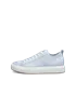 Women's ECCO® Street Ace Leather Trainer - Blue - O