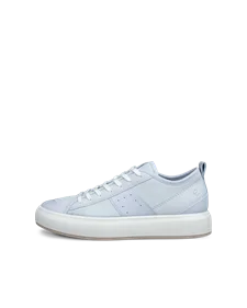 ECCO® Street Ace női nubuk sneaker - Kék - O