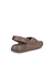 ECCO® Cozmo PF Dames leren sandaal - Bruin - B