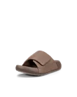 Dámské kožené sandály ECCO® Cozmo PF - Hnědá  - M