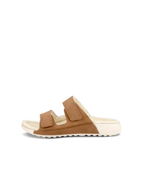 ECCO® Cozmo Sandal rihmadega nubuknahast sandaalid naistele - Pruun - O