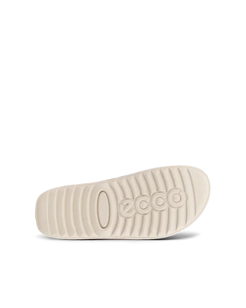 Women's ECCO® Cozmo Sandal Nubuck Two Strap Sandal - Brown - S