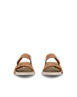 ECCO® Cozmo Damen Nubuksandale mit zwei Riemen - Braun - Front_Pair