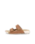 ECCO® Cozmo ženske sandale od nabuka s dvjema trakama - Smeđ - O