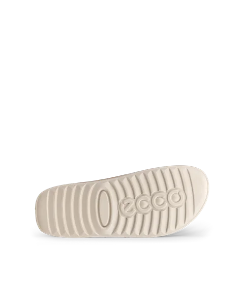 Dámske nubukové sandále 2 remienky ECCO® Cozmo - Hnedá - S