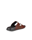 ECCO® Cozmo sandaler i læder med to remme til damer - Brun - B