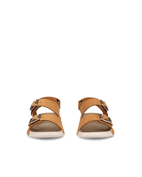 Naisten ECCO® Cozmo nupukkisandaali kahdella remmillä - Ruskea - Front_Pair