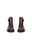 ECCO® Dress Classic 15 botte Chelsea en cuir pour femme - Marron - Front_Pair