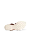 ECCO® Flash ženske kožne sandale s remenom u obloiku slova T - Smeđ - S