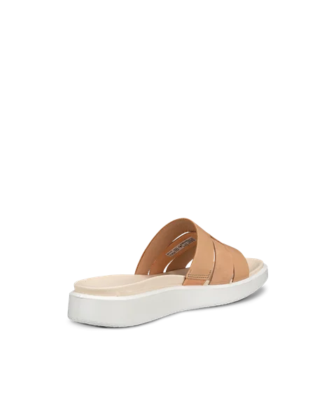 ECCO® Flowt sandale en nubuck pour femme - Marron - B