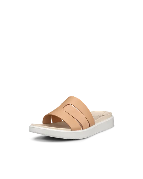 ECCO® Flowt sandale en nubuck pour femme - Marron - M
