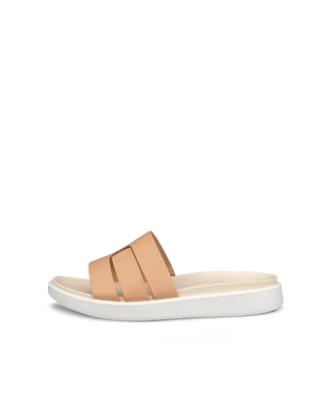 ECCO® Flowt sandale en nubuck pour femme - Marron - O