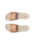 ECCO® Flowt sandale en nubuck pour femme - Marron - Top_Left_Pair