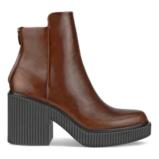 ECCO FLUTED HEEL - Brown - Outside