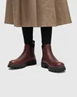 Women's ECCO® Grainer Leather Chelsea Boot - Brown - Lifestyle_Image_1