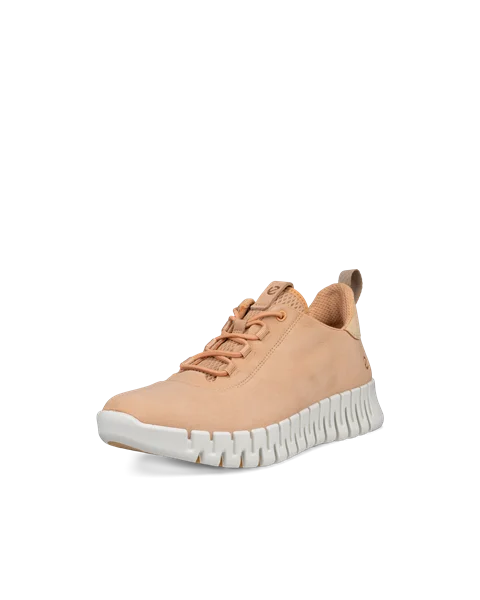 ECCO® Gruuv női nubuk sneaker - Barna - M