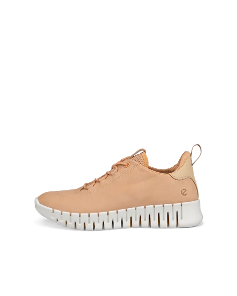 ECCO® Gruuv női nubuk sneaker - Barna - O