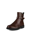 Women's ECCO® Metropole Amsterdam Leather Waterproof Boot - Brown - M