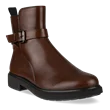 Women's ECCO® Metropole Amsterdam Leather Waterproof Boot - Brown - Main