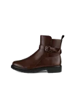 ECCO® Metropole Amsterdam bottes de pluie en cuir pour femme - Marron - O