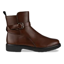 Women's ECCO® Metropole Amsterdam Leather Waterproof Boot - Brown - Outside