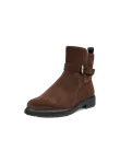 Women's ECCO® Metropole Amsterdam Leather Waterproof Boot - Brown - M