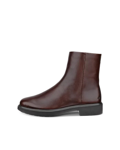 ECCO® Metropole Amsterdam bottines en cuir pour femme - Marron - O