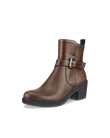 Women's ECCO® Metropole Zurich Leather Waterproof Boot - Brown - M