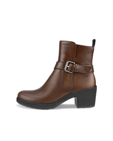 Women's ECCO® Metropole Zurich Leather Waterproof Boot - Brown - O