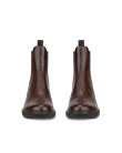 Women's ECCO® Metropole Zurich Leather Chelsea Boot - Brown - Front_Pair