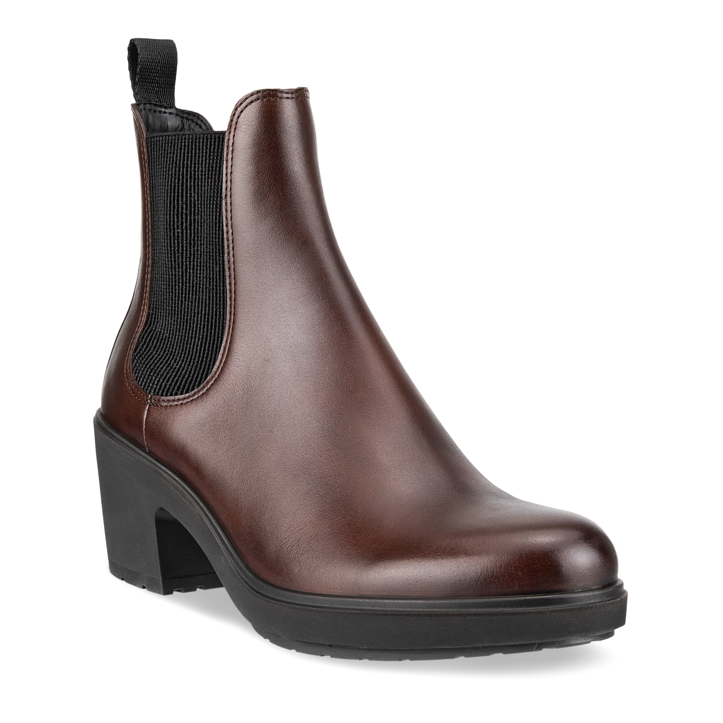 ECCO Metropole Zurich – Dames leren Chelsea boot – Bruin – Size: 35 (UK 2.5-3)