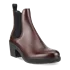 Women's ECCO® Metropole Zurich Leather Chelsea Boot - Brown - Main