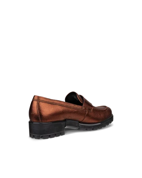 ECCO® Modtray mocassins en cuir pour femme - Marron - B