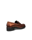 Women's ECCO® Modtray Leather Loafer - Brown - B