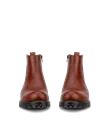 Women's ECCO® Modtray Leather Ankle Boot - Brown - Front_Pair