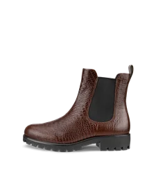 Women's ECCO® Modtray Leather Chelsea Boot - Brown - O