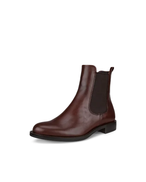 ECCO® Sartorelle 25 Chelsea støvler i læder til damer - Brun - M