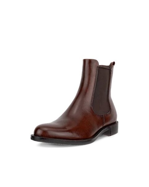 ECCO® Sartorelle 25 ādas Chelsea stila zābaki sievietēm - Brūns - M