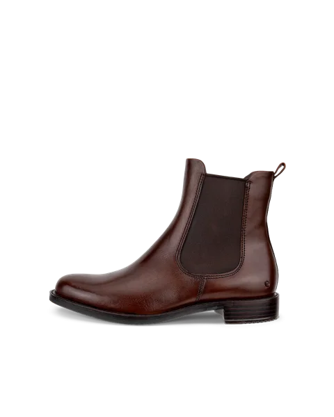 ECCO® Sartorelle 25 ādas Chelsea stila zābaki sievietēm - Brūns - O