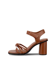 Naisten ECCO® Sculpted Alba 65 korkeakorkoiset sandaalit - Ruskea - O