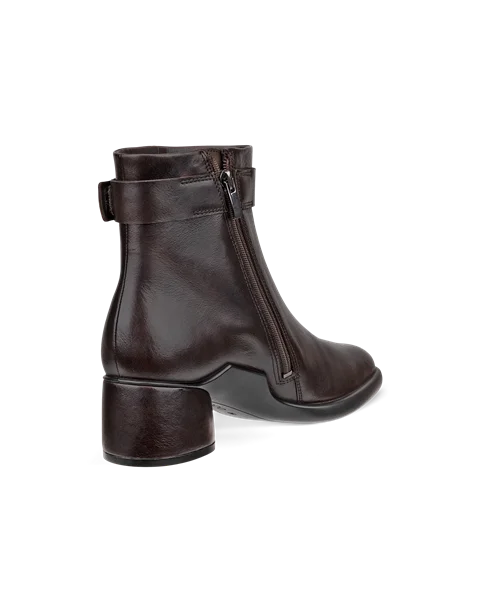 Women's ECCO® Sculpted LX 35 Leather Ankle Boot - Brown - B