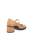 Dámské kožené lodičky na blokovém podpatku ECCO® Sculpted LX 35 - Hnědá  - B