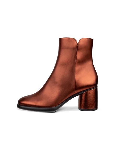 ECCO® Sculpted LX 55 bottes mi-hautes en cuir pour femme - Marron - O