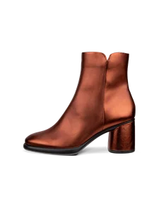 ECCO® Sculpted LX 55 bottes mi-hautes en cuir pour femme - Marron - O