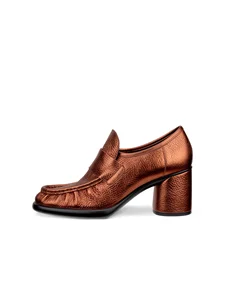 ECCO® Sculpted LX 55 Skinnloafer med blockklack dam - Brun - O