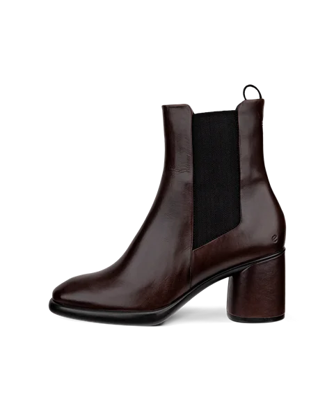 ECCO® Sculpted LX 55 Damen Chelsea Boot aus Leder mit Absatz - Braun - O