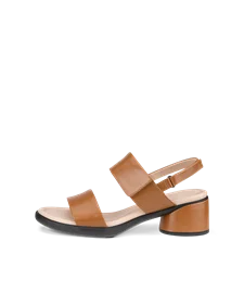 ECCO® Sculpted Sandal LX 35 sandale à talon en cuir pour femme - Marron - O