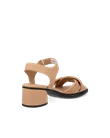 ECCO® Sculpted Sandal LX 35 Damen Ledersandale mit Absatz - Braun - B
