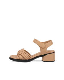 ECCO® Sculpted Sandal LX 35 Högklackad skinnsandal dam - Brun - O