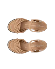 ECCO® Sculpted Sandal LX 35 Damen Ledersandale mit Absatz - Braun - Top_Left_Pair
